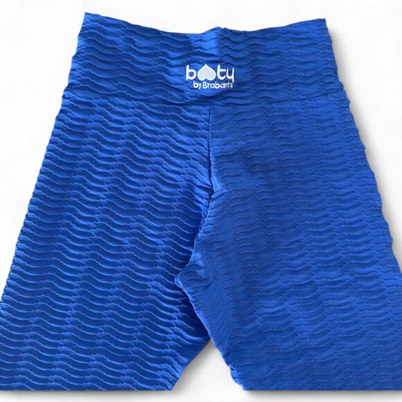 Booty By Brabants Blue Capri Length Croco Leggings - One Size - Picture 3 of 5